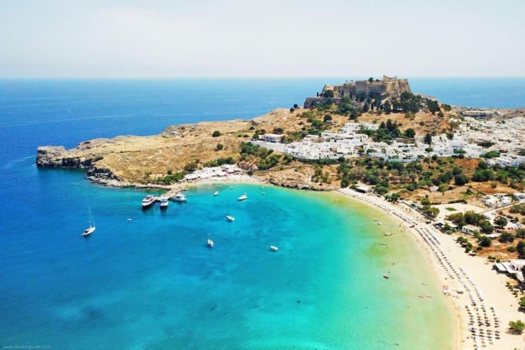 Aleyna House Lindos Area Villa Ngoại thất bức ảnh