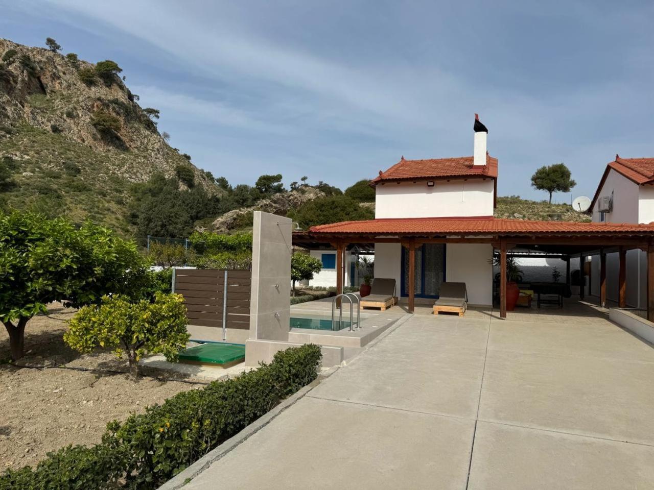 Aleyna House Lindos Area Villa Ngoại thất bức ảnh